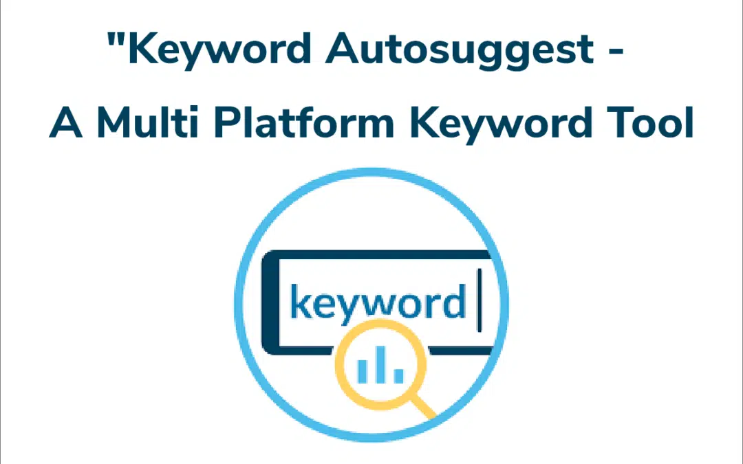 Free Google Auto Suggest Keyword Tool